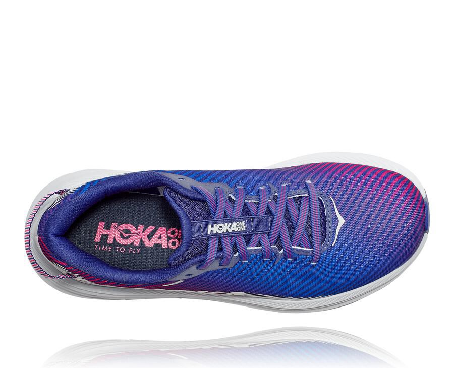 Hoka One One Tenisky Damske Modre/Biele - Rincon 2 - 18639-EPSI